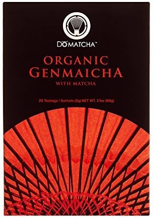 Organic Genmaicha with Matcha DoMatcha 20 Teabags