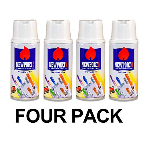 Newport Zero Butane 5oz Can – 4 Pack (4 Cans)