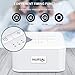 NURSAL White Noise Sound Sleep Machine with 24 Relaxing Nature Sounds for Baby & Adults, Home, Office, Travel with No Looping Sound, Auto-Off Timer & Memory Function