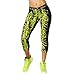 Zumba Fitness Wide Jacquard Tight Shaping Waistband Booty Lifting Pants Workout Print Capri Compression Leggings For Women