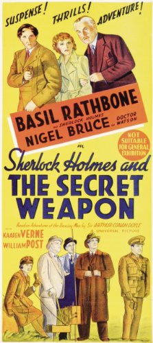 Sherlock Holmes & The Secret Weapon (Best Basil Rathbone Sherlock Holmes)