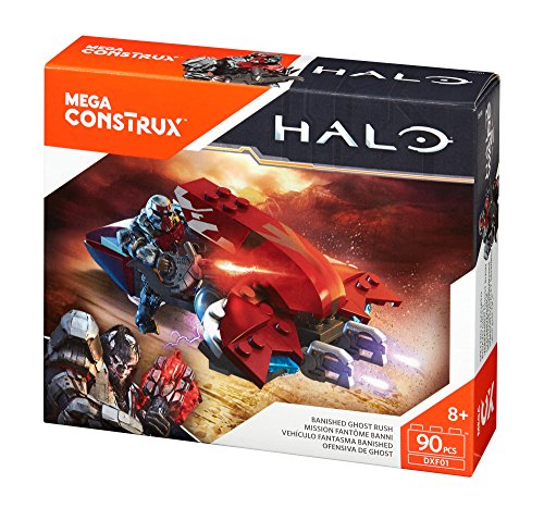 Mega Construx Halo Banished Ghost Rush Building Set