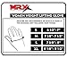 MRX Ladies Weight Lifting Gloves Women Fitness Training Exercise Glove Crossfit Multi Colors (Green/Black, Medium)