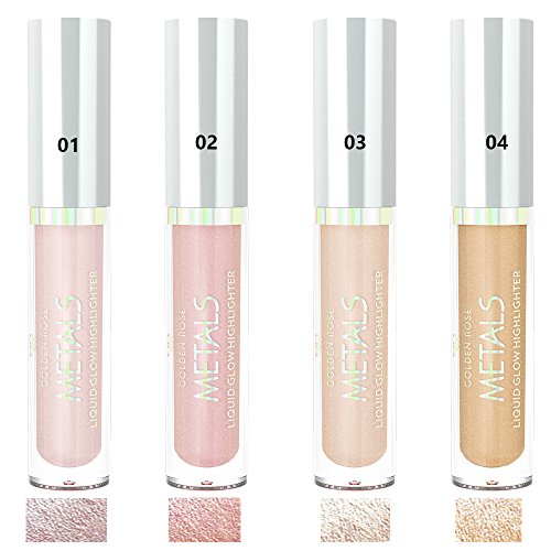 Golden Rose Metals Liquid Glow Highlighter, 04 Sunlight