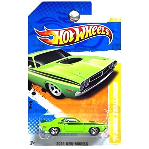 2011 Hot Wheels 12/244 - New Models - '71 Dodge Challenger (Green)