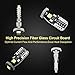 NAKOBO T10 194 168 175 2825 12961 W5W Error Free Non Polarity LED Interior Car Bulb 3SMD 3030 Chipset for Car Interior Dome Map Door Courtesy License Plate 6000K Pure White Lights (pack of 10)