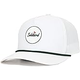 Golf Hat for Men - Golf Snapback - Fun Hat for Golfing - Rope Golf Hat for Men and Women - Lightweight - Breathable