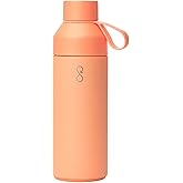 Ocean Bottle Original 17 oz | Stainless Steel Water Bottle | Reusable & Sustainable | Keeps Drinks Cold & Hot | Eco Friendly Gift (Sunset Peach)