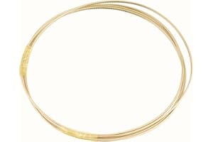 2.5 Meter (8 FT) Brass Guitar Fret Wire for Ukulele, Banjo, Mandolin, Acoustic and Electric Guitars, .6mm, .8mm, 2.0mm, 2.2mm