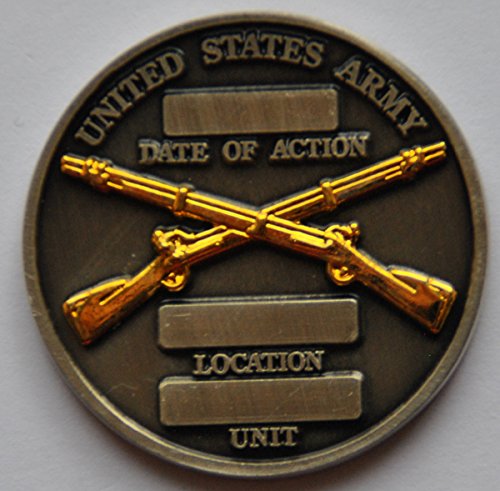 Combat Infantry Badge Coin