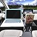 Ma Way Car Laptop Desk, Multi-Functional Tablet Holder Portable Lap Mount Notebook Table Car Seat Travel Tray Steering Wheel Desk