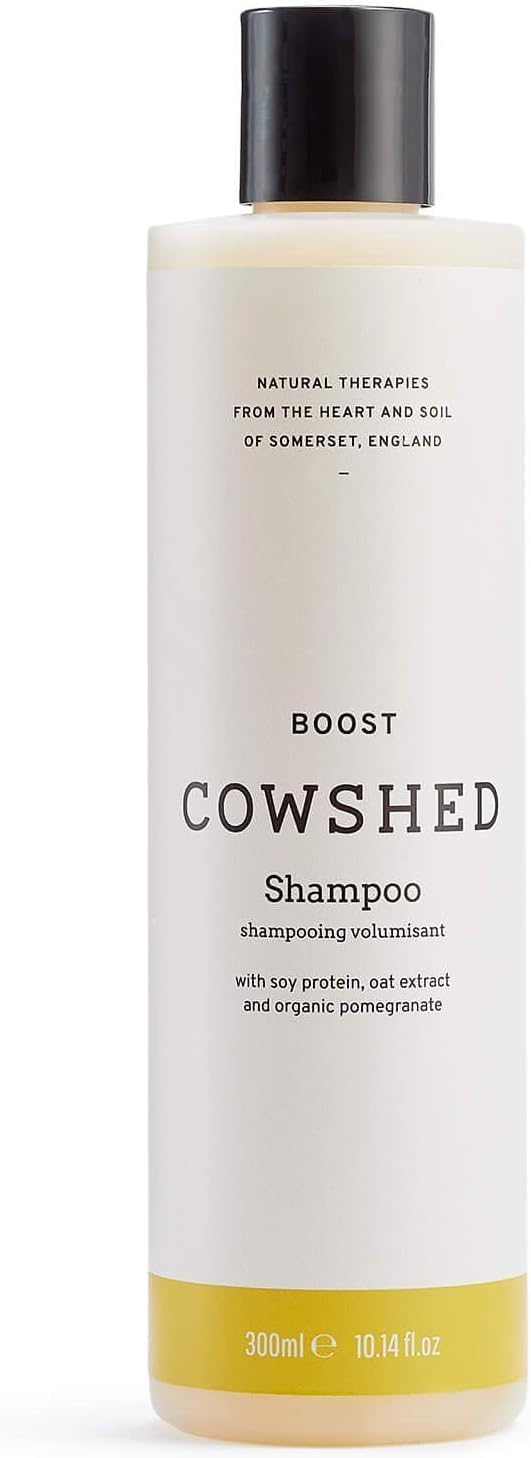 Cowshed Boost Shampoo 300ml Volumising Fine Hair Vegan Paraben Free