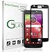 amFilm Glass Screen Protector for Moto E4, 4th Generation, 2017, Tempered Glass, Dot Matrix