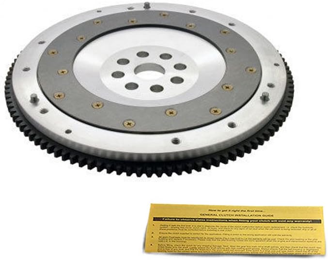 FIDANZA BILLET ALUMINUM FLYWHEEL WORKS WITH 0009 HONDA