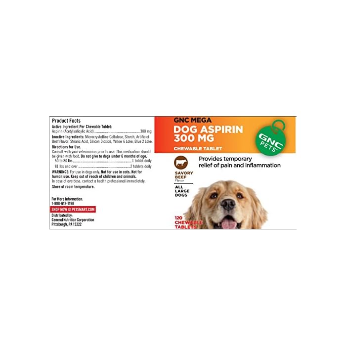 How Much Aspirin Can You Give An 80 Lb Dog