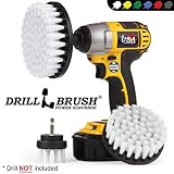 Car Accessories - Drill Brush Attachment - Car Wash - Wheel Brush - Car Mats - Detail Brush - Carpet Cleaner - Upholstery Cleaner - Boat Accessories - Glass Cleaner - Kayak Hull Cleaner - Fiberglass