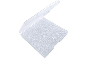 1000Pcs Silicone Earring Backs Soft Clear Bullet Earring Clutch Ear Safety Back Clutch Stopper Replacement for Fish Hook Earr