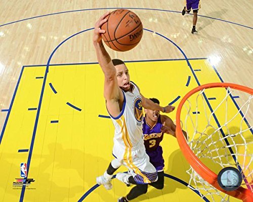 Stephen Curry Golden State Warriors 2015-2016 NBA Action Photo (8