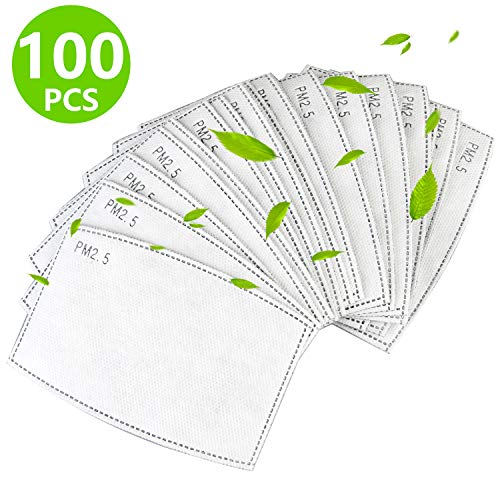 100Pcs filtros de carbón activado para niños Niños Niñas