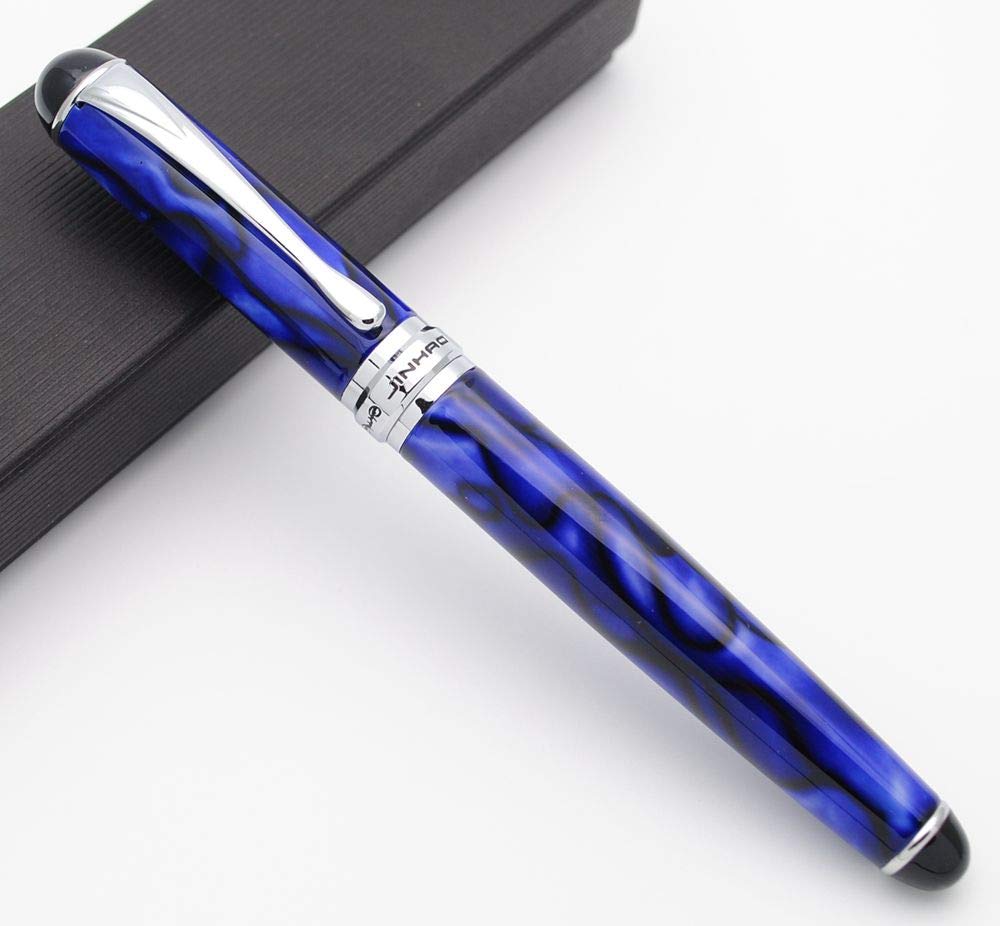 JINHAO X750 Fountain Pen (Blue, Medium Nib)