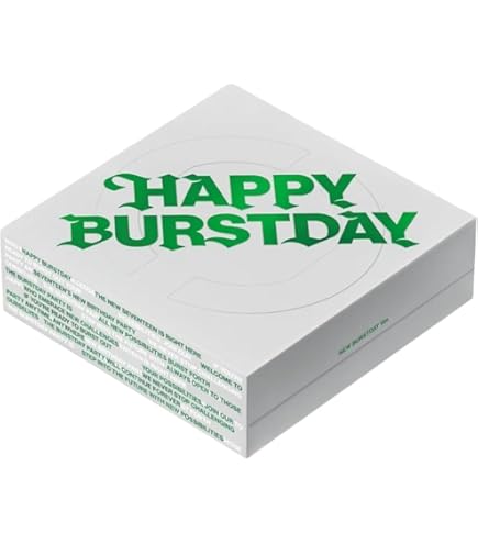 Amazon.com: SEVENTEEN Happy Burstday [KiT Ver.] 5th Album (NEW