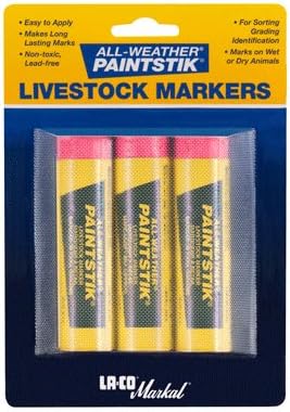3PK PNK Livestoc Marker