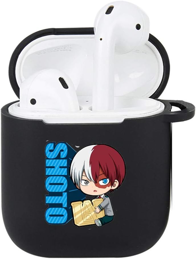 Quero Jom91 Anime My Hero Academia Soft Silicone Protective Case Cover for Airpods 1/2(6)