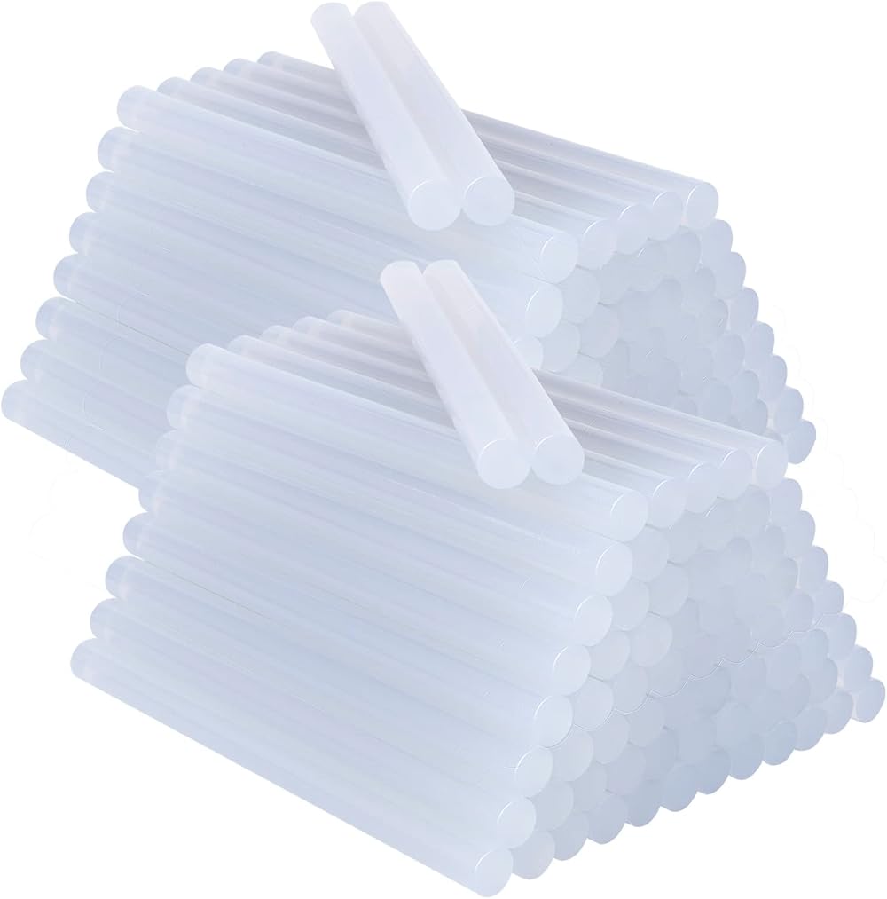 Beeway Hot Glue Sticks 7.0mm x 100mm 125 Pack SGS Approved