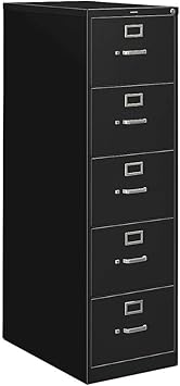 Amazon Com 210 Series 18 25 W 5 Drawer Legal File Finish Black