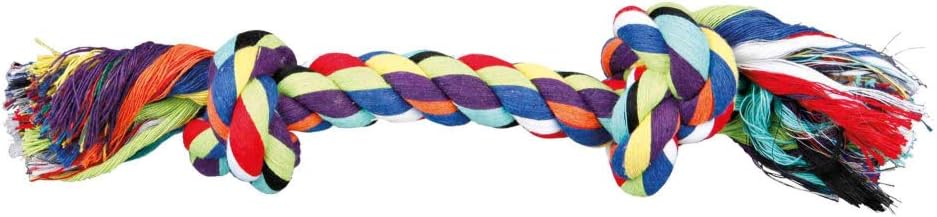 Trixie Denta Fun Cotton Mix Playing Rope for Dog, 26 cm
