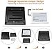 T11 Mini PC,Windows 10 Pro Intel Atom x5-Z8350 Fanless Desktop Computer,4GB DDR3/32GB eMMC, Support 2.5-Inch SATA III Internal SSD/HDD,4K HD,2.4/5G WiFi,1000M LAN,HDMI/VGA Output,Auto Power On