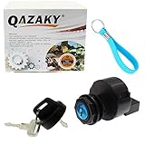 QAZAKY Replacement for Ignition Key Switch Polaris Sportsman 300 325 400 450 500 550 570 600 700 800 850 1000 4x4 6X6 Carb EPS ETX EFI Euro Forest HO INTL LE MD MV7 SP Touring Tractor X2 XP