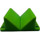 V Block Jig Fixture for Center Drilling on Round Work-Piece 2.5" Capacity, Multiple Colors Available (NEON GREEN)