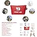 First Aid Kit 136 Piece - Clean, Treat and Protect Most Injuries ，Ready for Emergency at Home, Office, Vehicle, Camping，Sports，Hiking, Survival.
