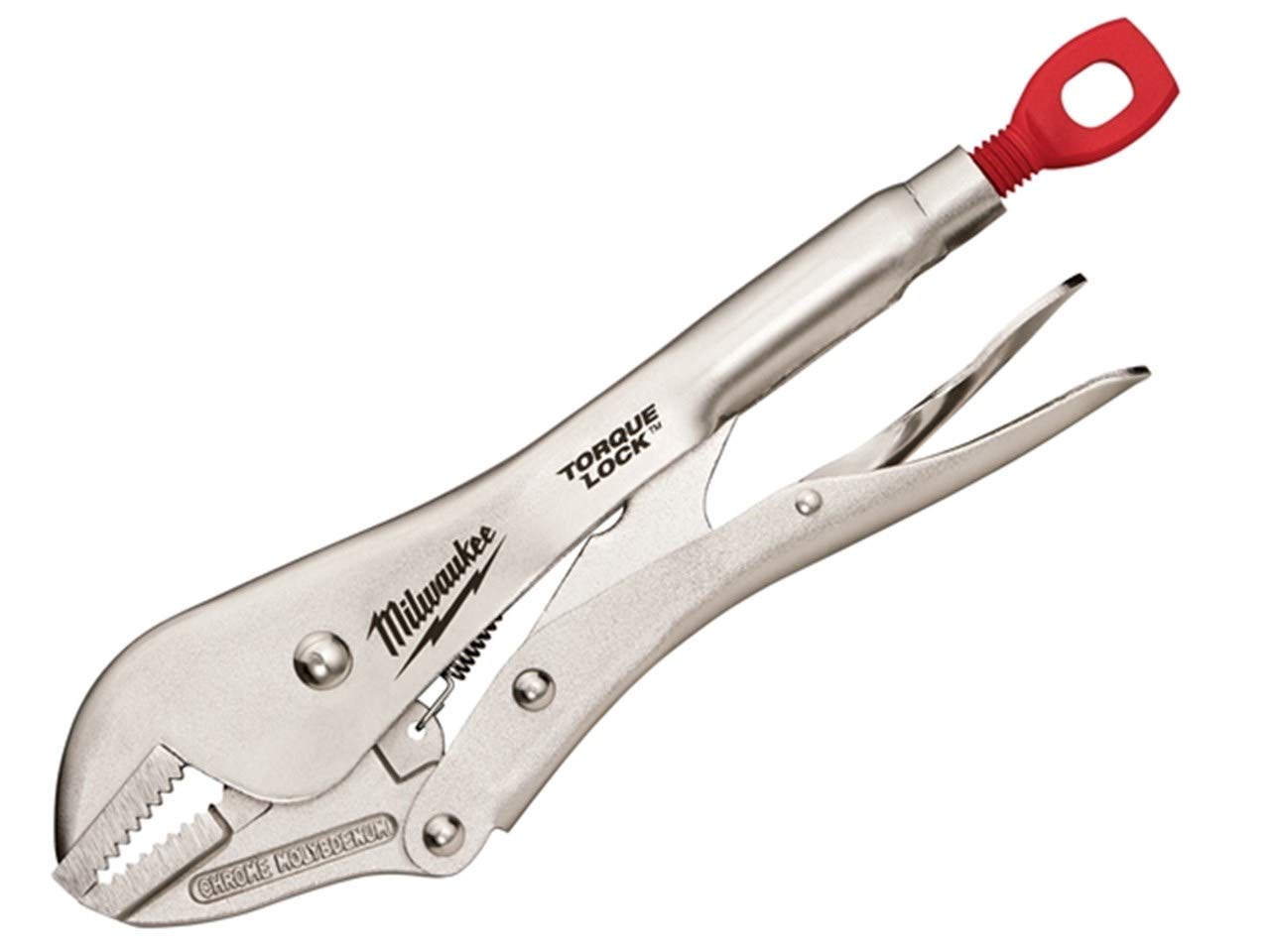 Milwaukee 48 22 3510 10-Inch/250 mm Straight Jaw Torque Lock Pliers - Silver