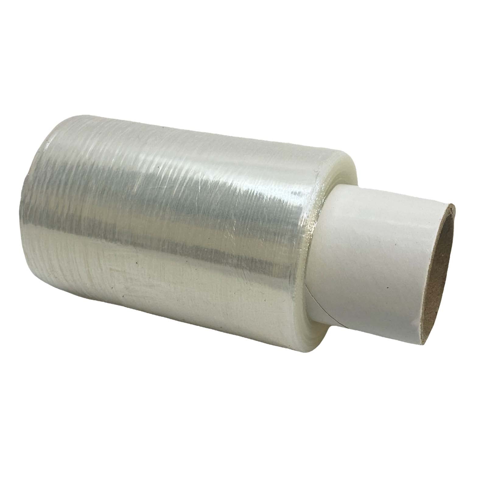 Mini Rolls of Clear Handy Mini Pallet Stretch Shrink Wrap Cling Film Refill Rolls 100mm x 150M (1)