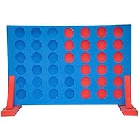 KandyToys Giant Four in A Row Garden Outdoor Game Childrens Kids Adult Family Fun