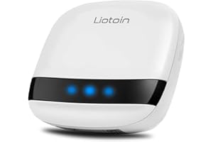 LIOTOIN Wireless Caregiver Pager Nurse Alert System Call Bell for Home/Elderly/Patients/Disabled 1 Plugin Receiver (Without Transmitter Call Button)