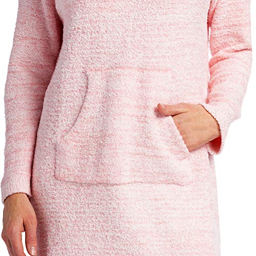 Softies Ultra Soft Marshmallow Hooded Lounger (Pink, S/M) - Thumbnail 3