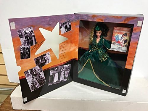 Scarlett O'Hara Gone with the Wind BARBIE Green Dress Collectors Edition Doll Signed Carol Spencer