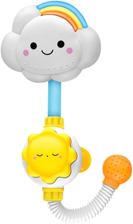 moonvvin rainbow bath toy