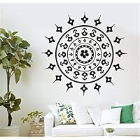 Gidet Decals Stickers Wall Words Sayings Removable Lettering Painting Mandala Mantra Chakra Meditation Yoga Om Decals Stickers Home Decor