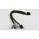 PCI-Express PCIE 8 Pin to Dual 8 (6+2) Pin Video Card Y-Splitter Adapter Power Supply Cable