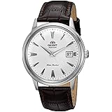 Orient '2nd Gen Bambino Version I' Japanese Automatic Stainless Steel and Leather Dress Watch