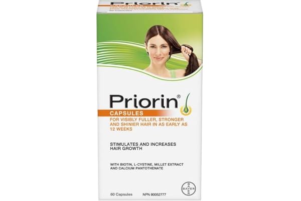 Priorin Hair Growth Vitamins With Biotin - Vitamins To Stimulate For Men And Women, Decrease Of Hair Loss After Washing, Cont