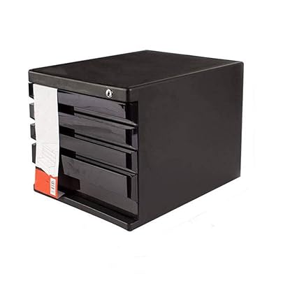 File Cabinets Small Desktop With Lock 4 Tier Small Drawer Data