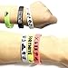 18 Pack FORTNITE Bracelets,Birthday Party Supplies Favors for Great FORTNITE Fans,GLOW IN THE DARK