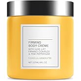 Champagne Lift Firming Body Cream, with Pink Pepperslim for Nourishes Skin Lift Firming Hydrating Cream (Vanilla)