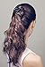 Helen Accessories - Classic Large France Hair Clip (Brown) - France Collection