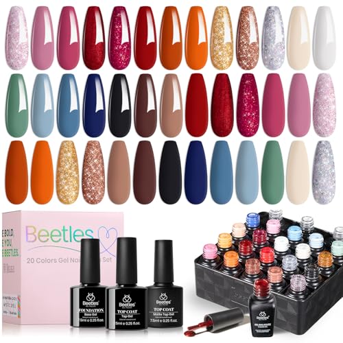 Beetles Fall Gel Nail Polish Set